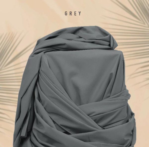 Libaas by Zimal - Unstitched Men's Premium Wash & Wear Full Suit - Grey - LBZWW2987