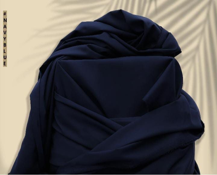 Libaas by Zimal - Unstitched Men's Premium Wash & Wear Full Suit - Navy Blue - LBZWW2991