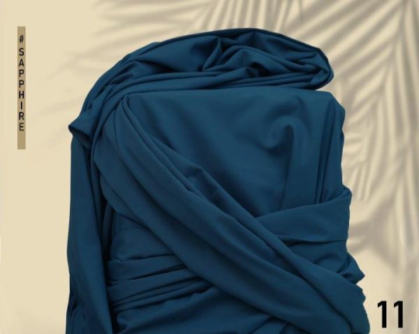 Libaas by Zimal - Unstitched Men's Premium Wash & Wear Full Suit - Sapphire - LBZWW2996