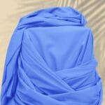 Libaas by Zimal - Unstitched Men's Premium Wash & Wear Full Suit - Sky Blue - LBZWW2997