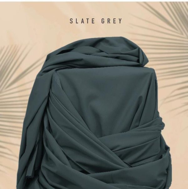 Libaas by Zimal - Unstitched Men's Premium Wash & Wear Full Suit - Slate Grey - LBZWW2998